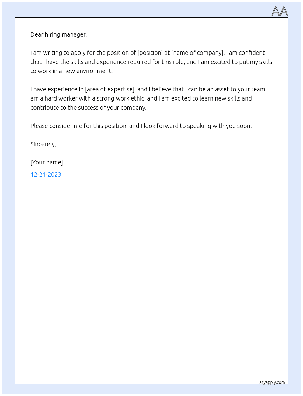 position At Rollin Cover Letter