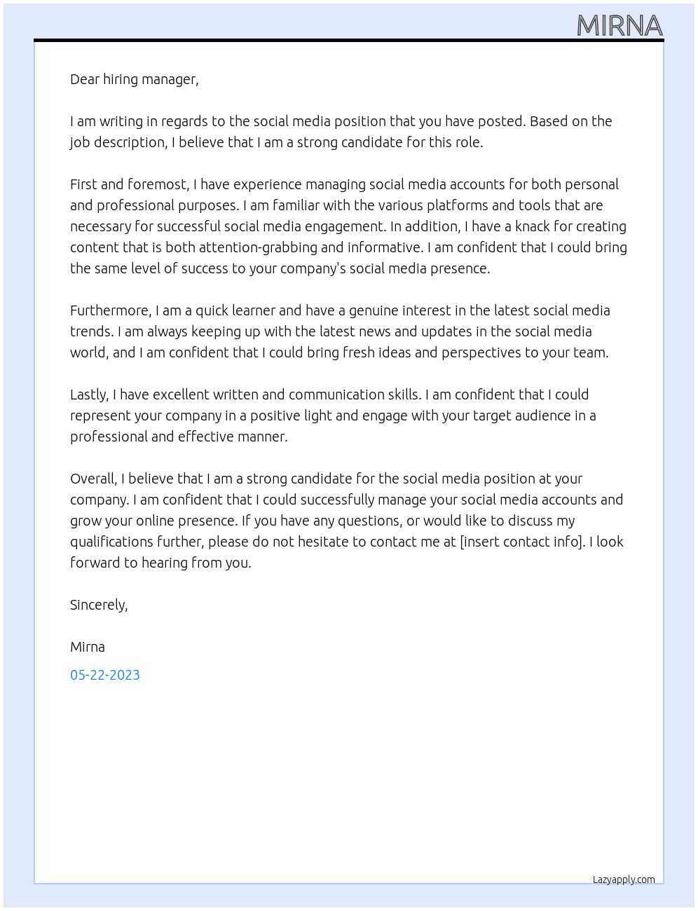 social media At wieudhiwuh Cover Letter