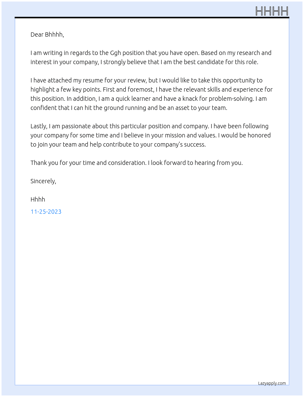 Ggh At Bhhhh Cover Letter