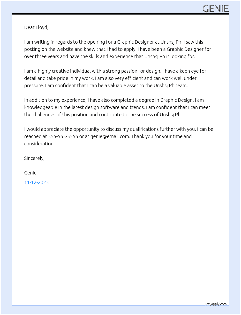 Graphic Designer At Unshsj Ph Cover Letter