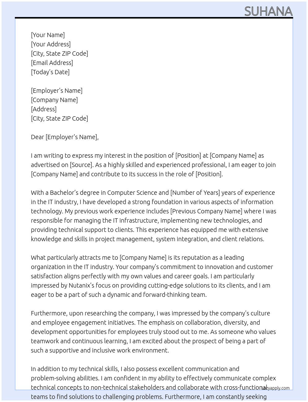 Cover letter for ibm - LazyApply